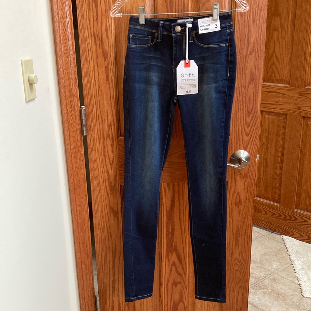 Ymi Blue Skinny Jeans Classic Style